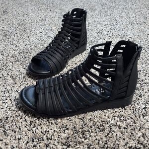 Ladies Black Summer Sandals